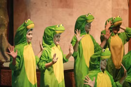 Vở rối nước chào đón Giáng sinh 2016