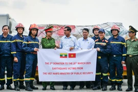 Việt Nam tiếp tục hỗ trợ nhân đạo Myanmar sau thảm họa động đất
