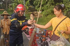 Kỷ luật thép và trái tim nhân ái nơi đất bạn Myanmar