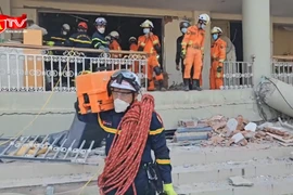 Người được mệnh danh là "lực sĩ" của đoàn CNCH Bộ Công an Việt Nam ở Myanmar