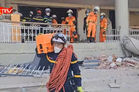 Người được mệnh danh là "lực sĩ" của đoàn CNCH Bộ Công an Việt Nam ở Myanmar