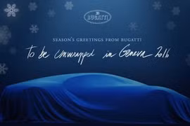 "Ông hoàng tốc độ" mới - Bugatti Chiron sẽ ra mắt vào tháng 3?