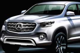 Mercedes sản xuất xe bán tải 1 tấn, dựa theo Nissan Navara NP300