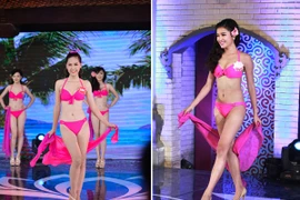 Chung khảo miền Bắc Hoa hậu Việt Nam 2014: Nóng bỏng phần thi bikini