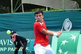 Toàn thua Thái Lan, quần vợt Việt Nam sớm bị loại khỏi Davis Cup