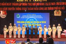 Đoàn thanh niên Công an Hà Nội kỷ niệm 85 năm ngày thành lập