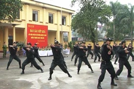 Rèn luyện để trở thành "lá chắn thép" của Công an Thủ đô