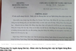 LienVietPostBank ưu tiên tuyển con cháu dòng họ Dương