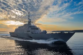 Mỹ lần đầu triển khai tàu LCS tới Đông Bắc Á tham gia diễn tập