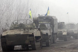 Hàng loạt binh lính Ukraine bắt đầu tháo chạy khỏi Debaltsevo