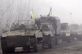 Hàng loạt binh lính Ukraine bắt đầu tháo chạy khỏi Debaltsevo