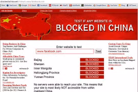 Dân Trung Quốc đừng mơ được sử dụng Facebook