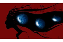 Vẽ tranh từ những ký ức tuổi thơ, nơi miền quê nghèo Bắc Bộ