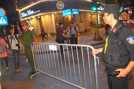 Dồn sức đảm bảo an ninh trật tự khu vực phố đi bộ