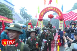 3.500 thanh niên Thủ đô lên đường nhập ngũ
