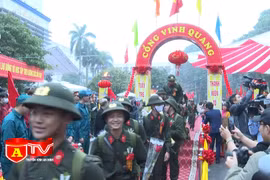 3.500 thanh niên Thủ đô lên đường nhập ngũ