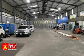 Khám xét Trung tâm đăng kiểm xe cơ giới 29-05V ở Hà Nội