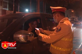 Tăng cường xử lý vi phạm nồng độ cồn sau Tết