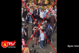 Bắt giữ 2 đối tượng gây rối trật tự công cộng ở Chùa Hương 