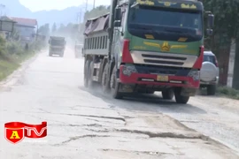 Xử lý nghiêm xe chở quá tải trọng