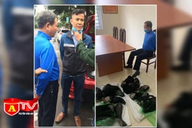 Bị bắt quả tang khi đang vận chuyển 16 chân gấu ngựa