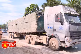 Xử lý mạnh xe ô tô vi phạm chở quá tải trọng và cơi nới thành thùng