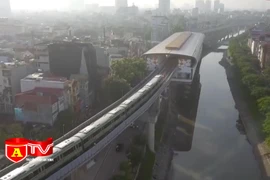 Công suất đường sắt đô thị Cát Linh - Hà Đông đạt ngang 12 tuyến bus