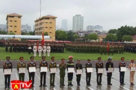 Bộ Tư lệnh cảnh sát cơ động tổng kết công tác huấn luyện diễu binh 2-9