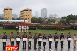 Bộ Tư lệnh cảnh sát cơ động tổng kết công tác huấn luyện diễu binh 2-9