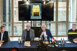 Hình ảnh cướp dùng thuốc nổ phá cửa bảo tàng Hà Lan 