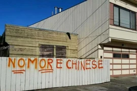 San Francisco xuất hiện nhiều bức vẽ kỳ thị người Trung Quốc 