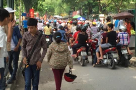 Đông đúc nhưng không lộn xộn, ùn tắc