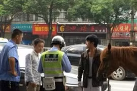 Vụ va chạm giao thông hy hữu