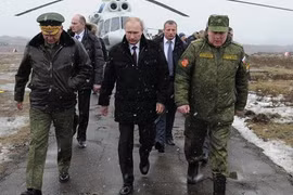 Nga diễn tập thực binh hỏa lực cực lớn tại biển Baltic