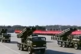 Lộ diện pháo tên lửa mới có uy lực khủng khiếp của Triều Tiên