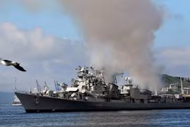 Nga, Ấn khai mạc diễn tập hải quân Indra-2014 trên biển Nhật Bản 