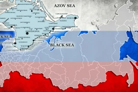 Hiệp hội địa lý quốc gia Mỹ vẽ bản đồ Nga có Crimea