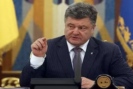 Tổng thống Ukraine bác bỏ đàm phán với lực lượng ly khai miền Đông