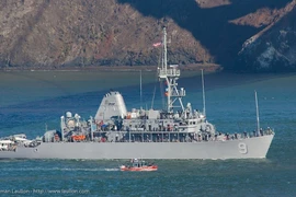 Mỹ triển khai 2 tàu quét mìn tới thường trú tại Nhật Bản