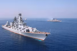3 tàu chiến Nga vượt Đại Tây Dương sang thăm Cuba