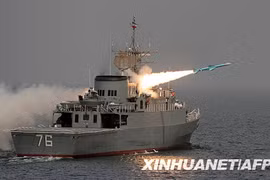 1 tàu chiến Iran gây “náo loạn” 4 nước xung quanh biển Caspian