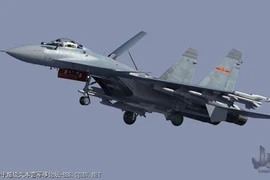 Máy bay hải quân Trung Quốc rơi khi huấn luyện đêm, phi công mất tích