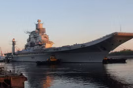 INS Vikramaditya trở lại giúp hải quân Ấn Độ "trên cơ" Trung Quốc?