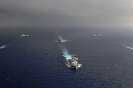 Mỹ và Singapore khai mạc diễn tập hải quân chung trên biển Đông