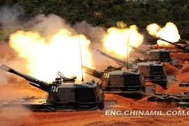 Trung Quốc diễn tập pháo binh tại 5 đại quân khu, kéo dài 100 ngày