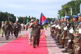 Campuchia và Mỹ tổ chức diễn tập “Người gác đền Angkor 2014” 