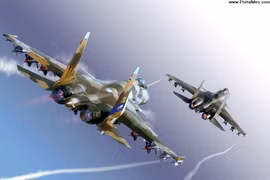 Su-35 lần đầu xuất tướng, F-35 "lặn mất tăm"