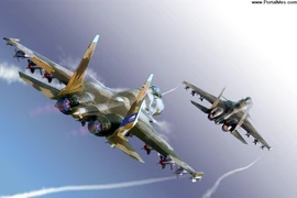 Su-35 lần đầu xuất tướng, F-35 "lặn mất tăm"