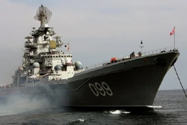 Hải quân Nga, Trung diễn tập tại Địa Trung Hải