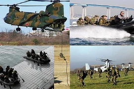 Đáp trả tập trận Trung-Nga, Nhật tổ chức diễn tập đánh chiếm đảo 